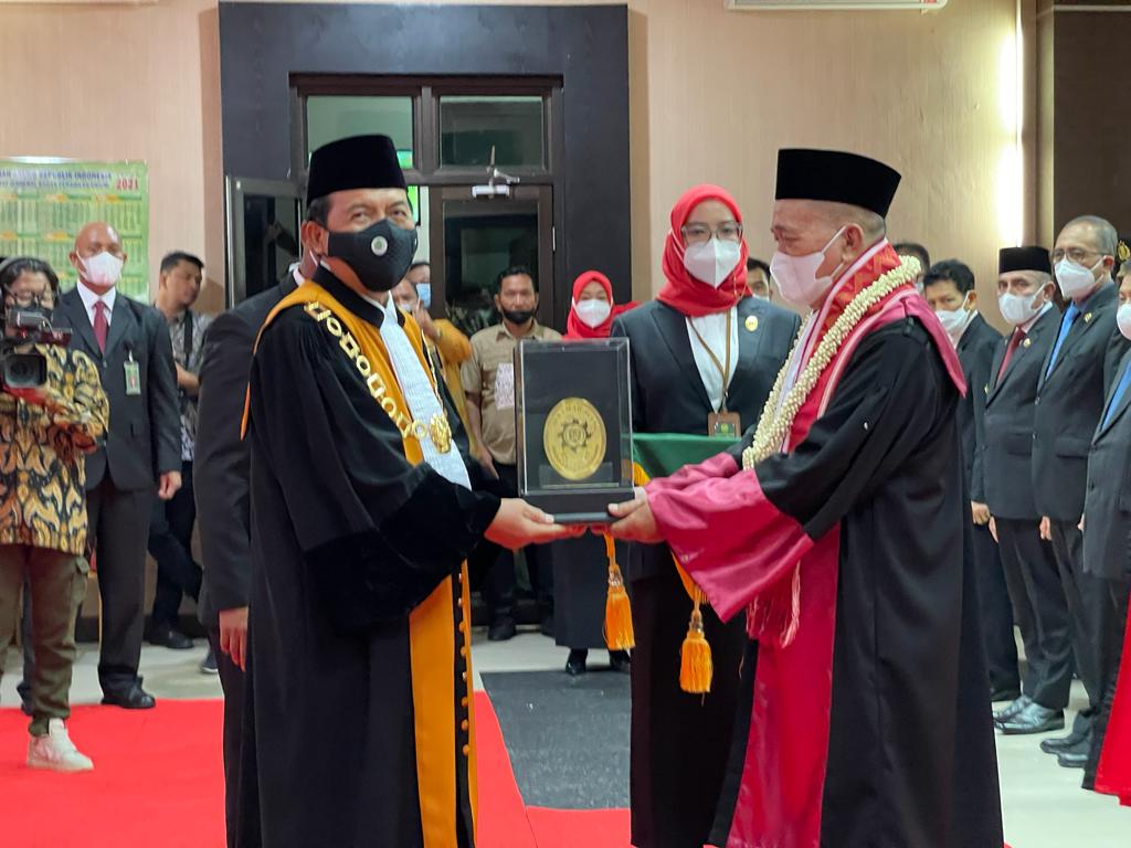 LEPAS KETUA PENGADILAN TINGGI MEDAN, KETUA MA NYATAKAN KEIKHLASAN ADALAH KUNCI