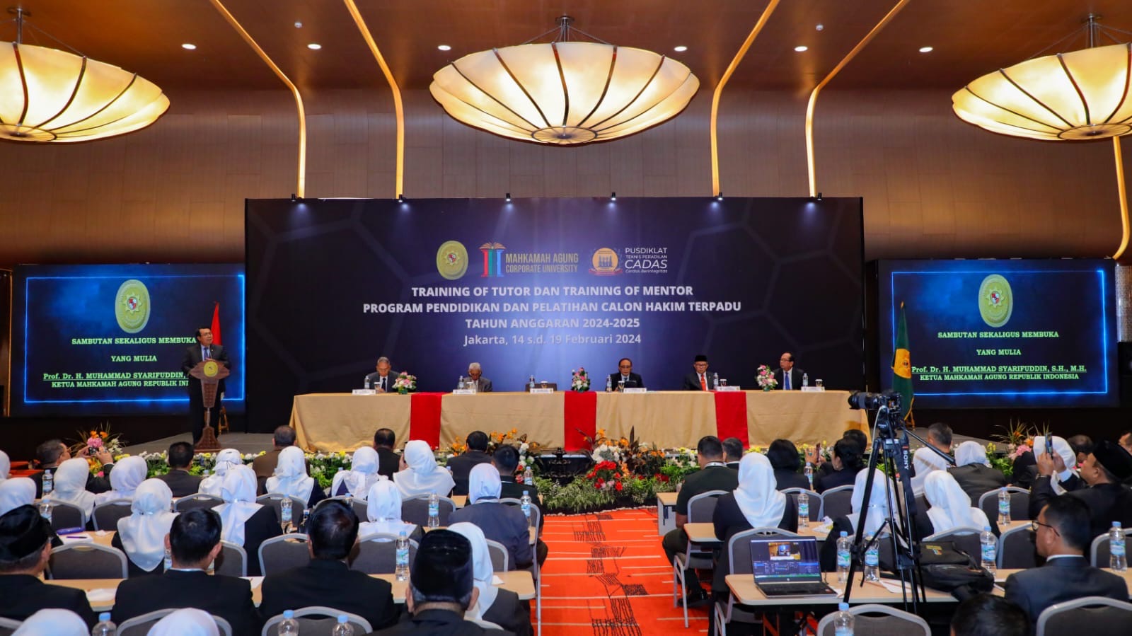 KETUA MA MINTA 659 TUTOR DAN MENTOR AJARKAN AGAMA KEPADA PARA HAKIM