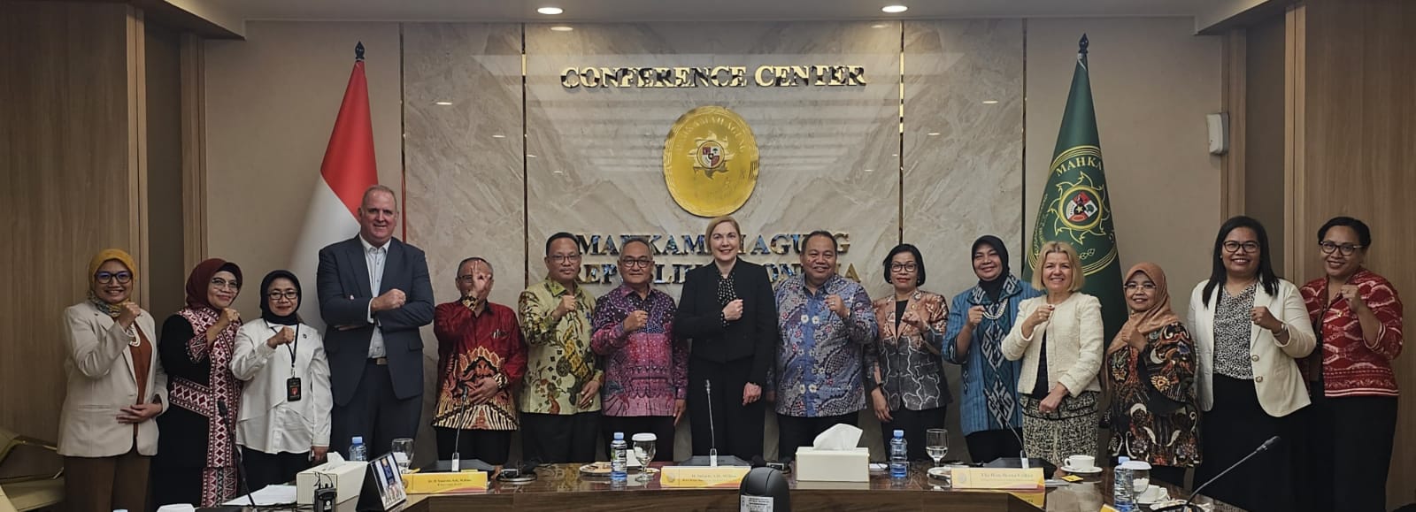 TINGKATKAN PERAN HAKIM PEREMPUAN, IKAHI DAN BPHPI GELAR AUDIENSI DAN WEBINAR DENGAN DELEGASI FCA DAN FCFCOA