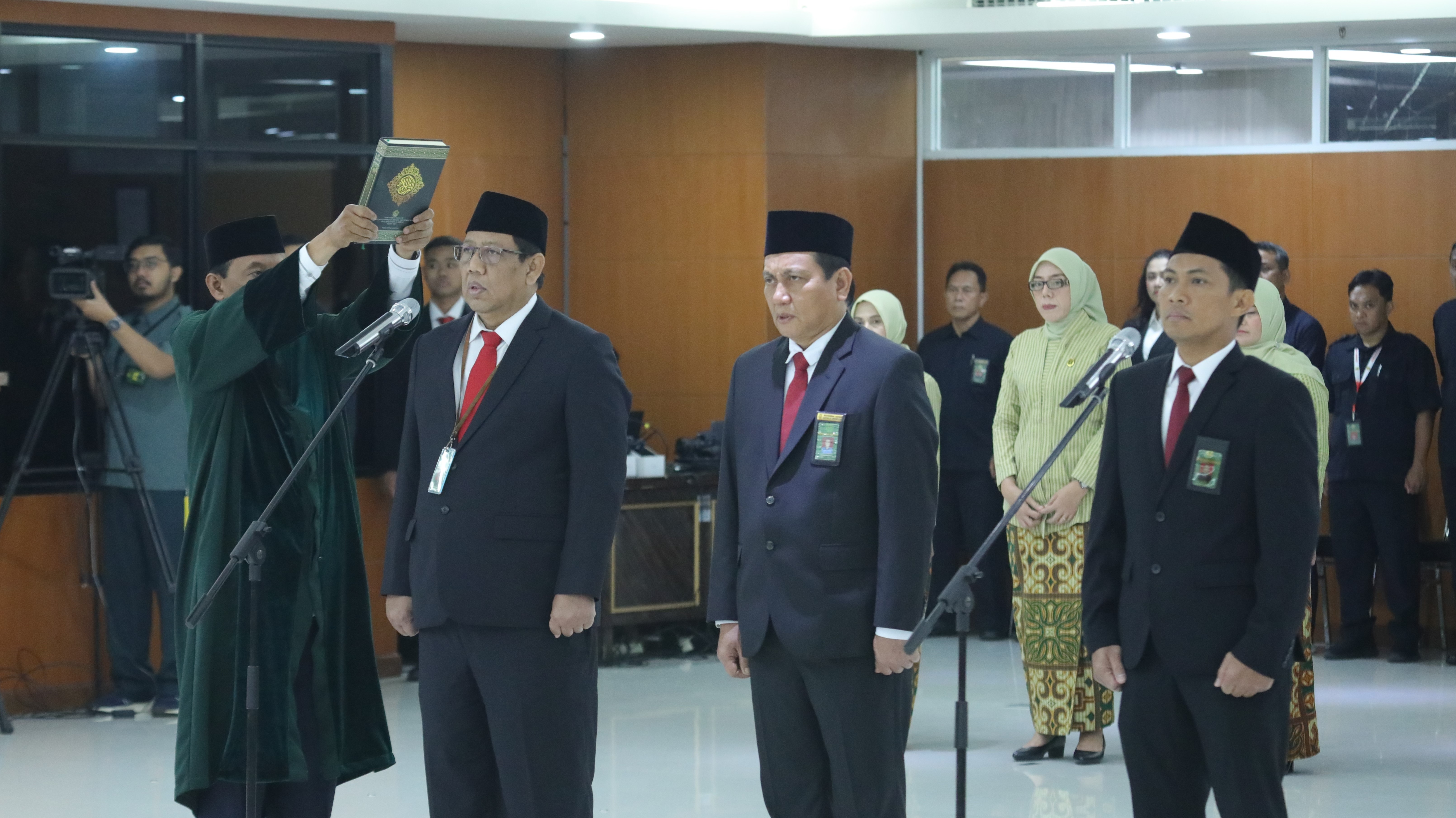 LANTIK PEJABAT TINGGI PRATAMA, SEKRETARIS MA UNGKAP JABATAN ADALAH AMANAH