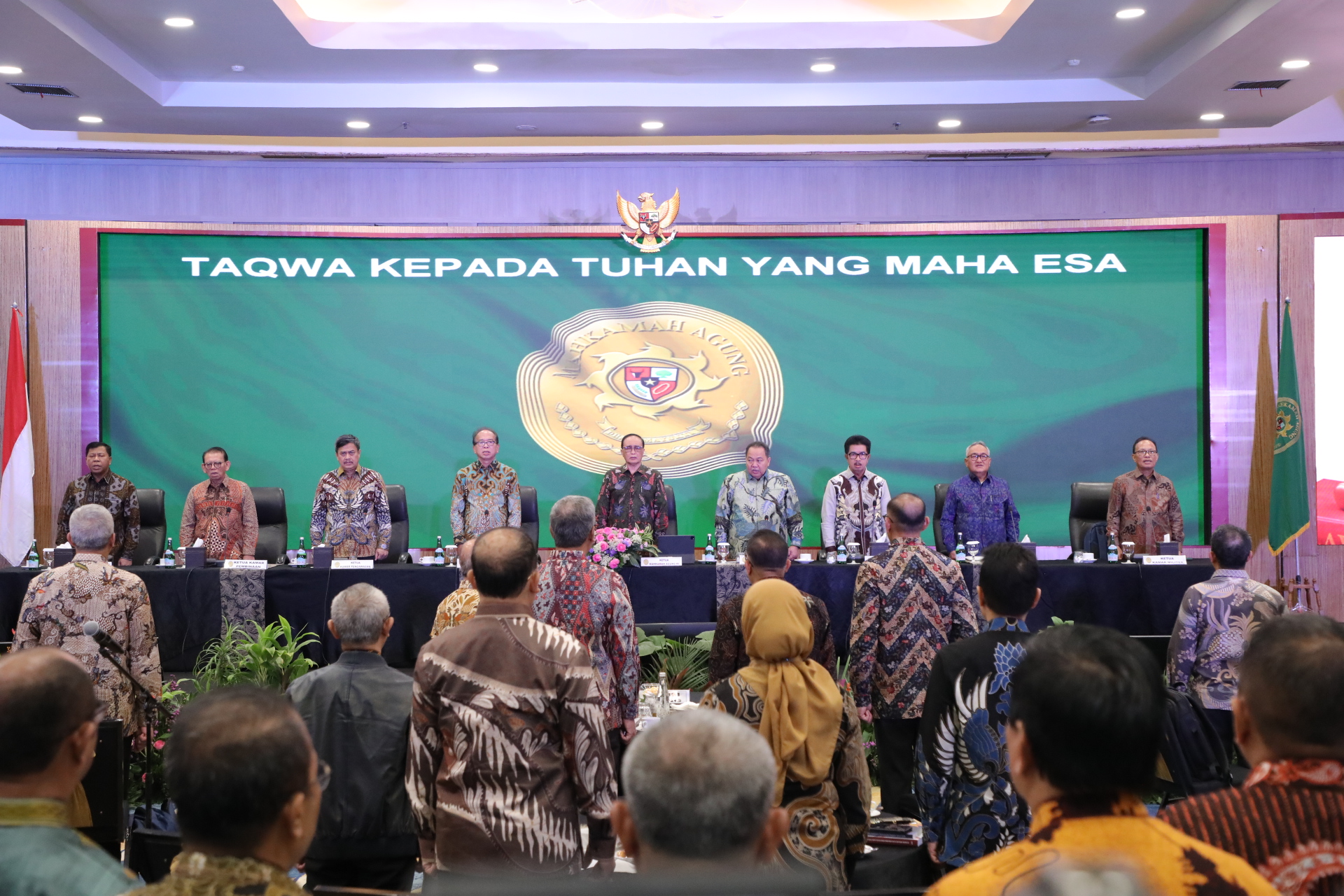 Ketua Mahkamah Agung buka Rapat Pleno Kamar Mahkamah Agung Tahun 2025