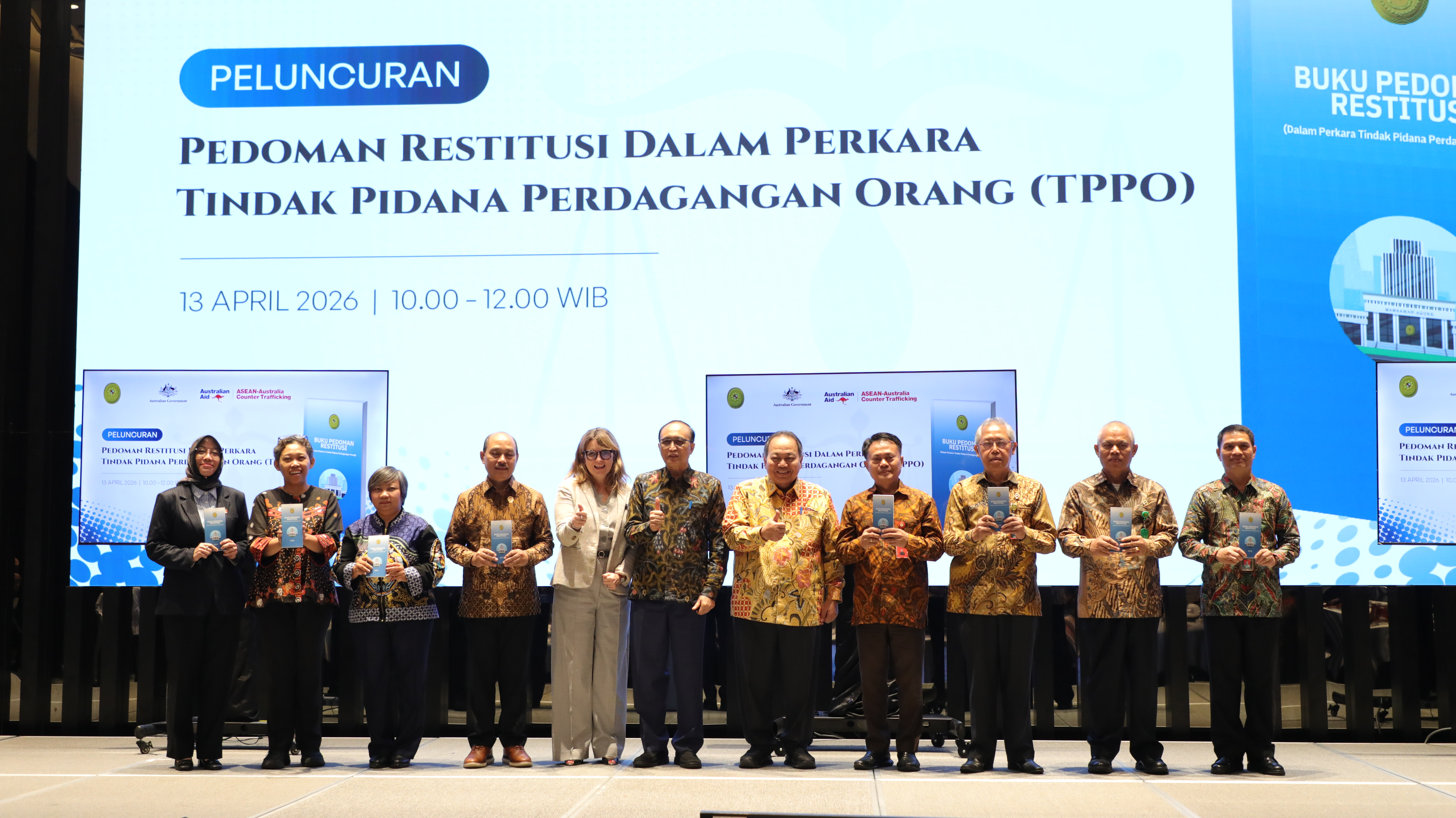 MA LUNCURKAN BUKU SAKU RESTITUSI PERKARA TPPO, PERKUAT PERLINDUNGAN KORBAN PERDAGANGAN ORANG