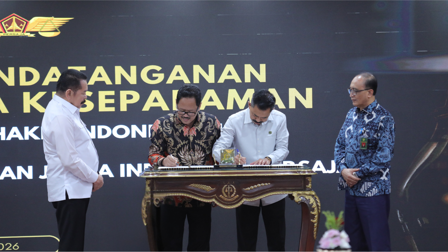 IKAHI DAN PERSAJA JALIN NOTA KESEPAHAMAN SATUKAN PERSEPSI PENEGAKAN HUKUM