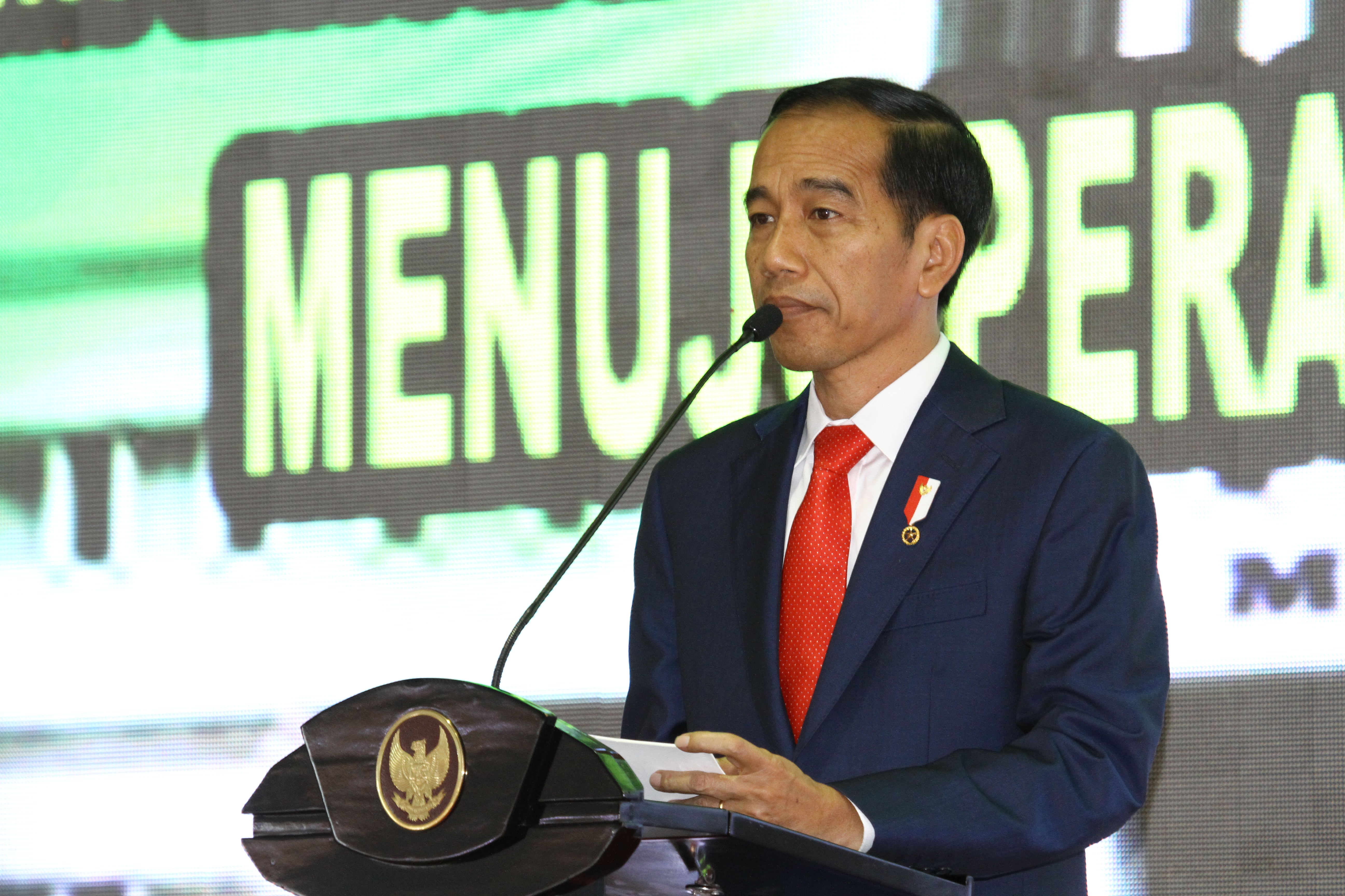 PRESIDEN JOKOWI: SELAMAT MENGABDI MENJADI PELAYAN KEADILAN BAGI RAKYAT INDONESIA
