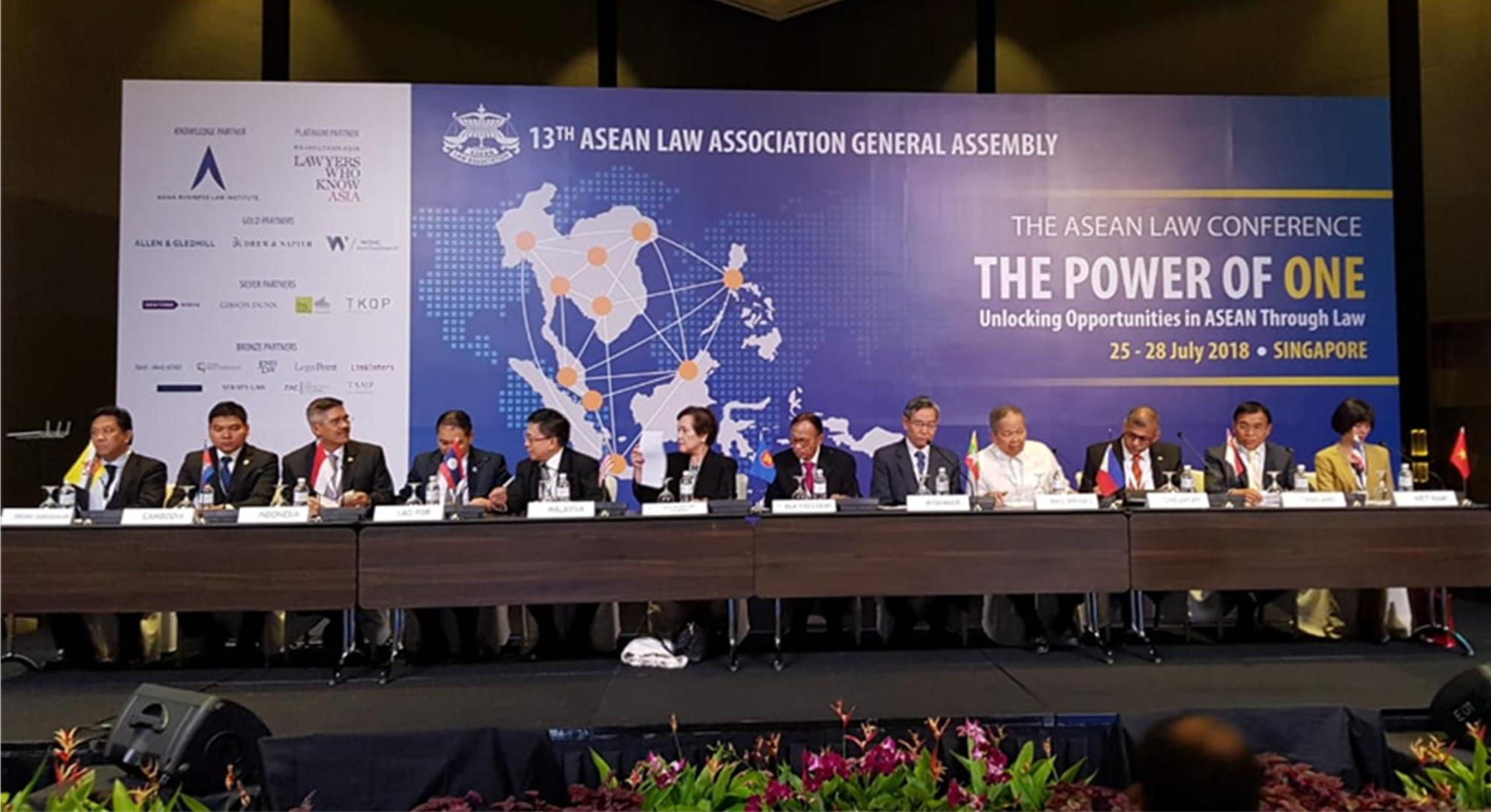 Ketua Mahkamah Agung RI Menghadiri Pembukaan General Assembly ALA ke 13 di Singapura