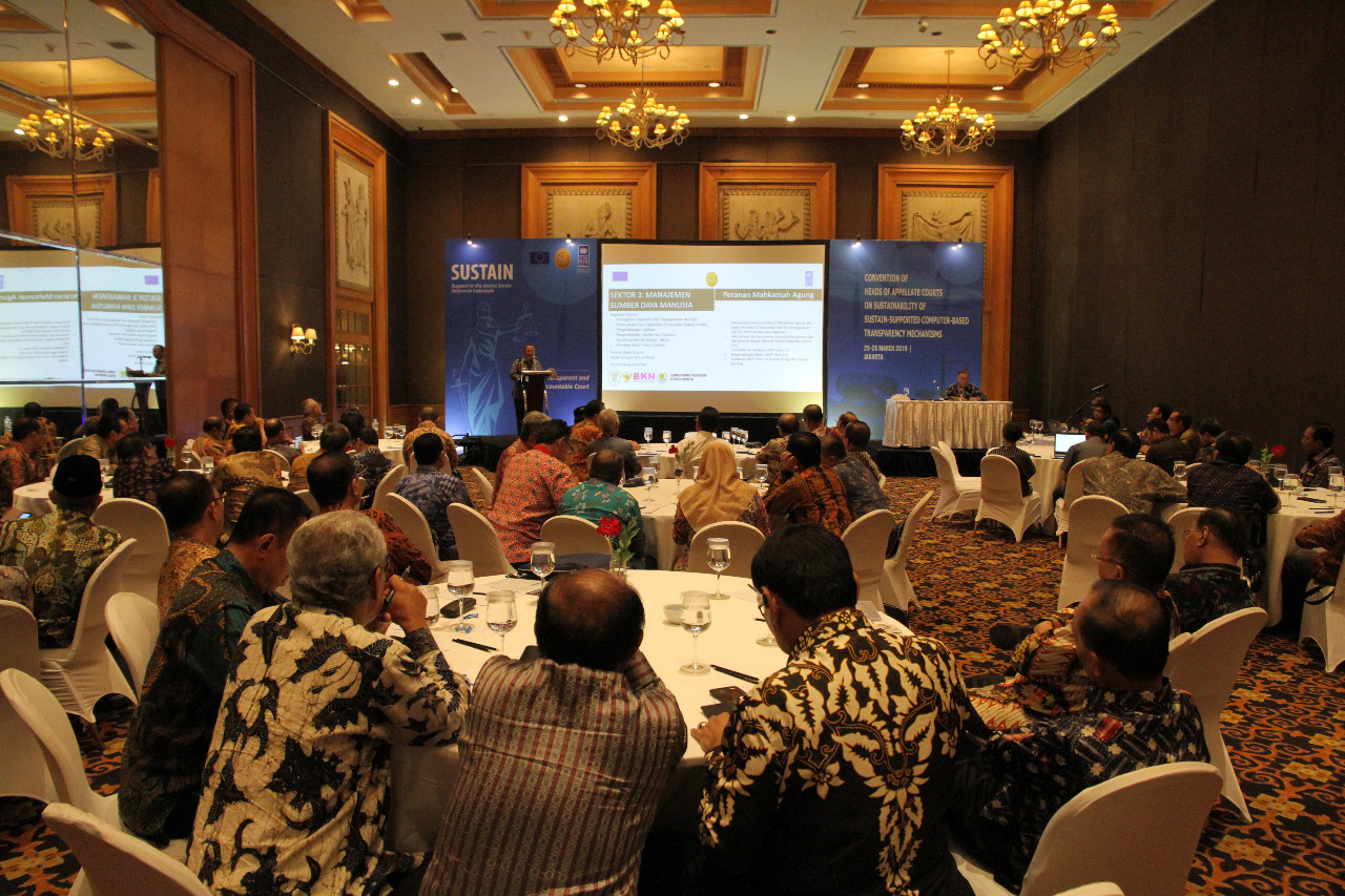 SEKRETARIS MAHKAMAH AGUNG: MA - SUSTAIN, KOLABORASI STRATEGIS