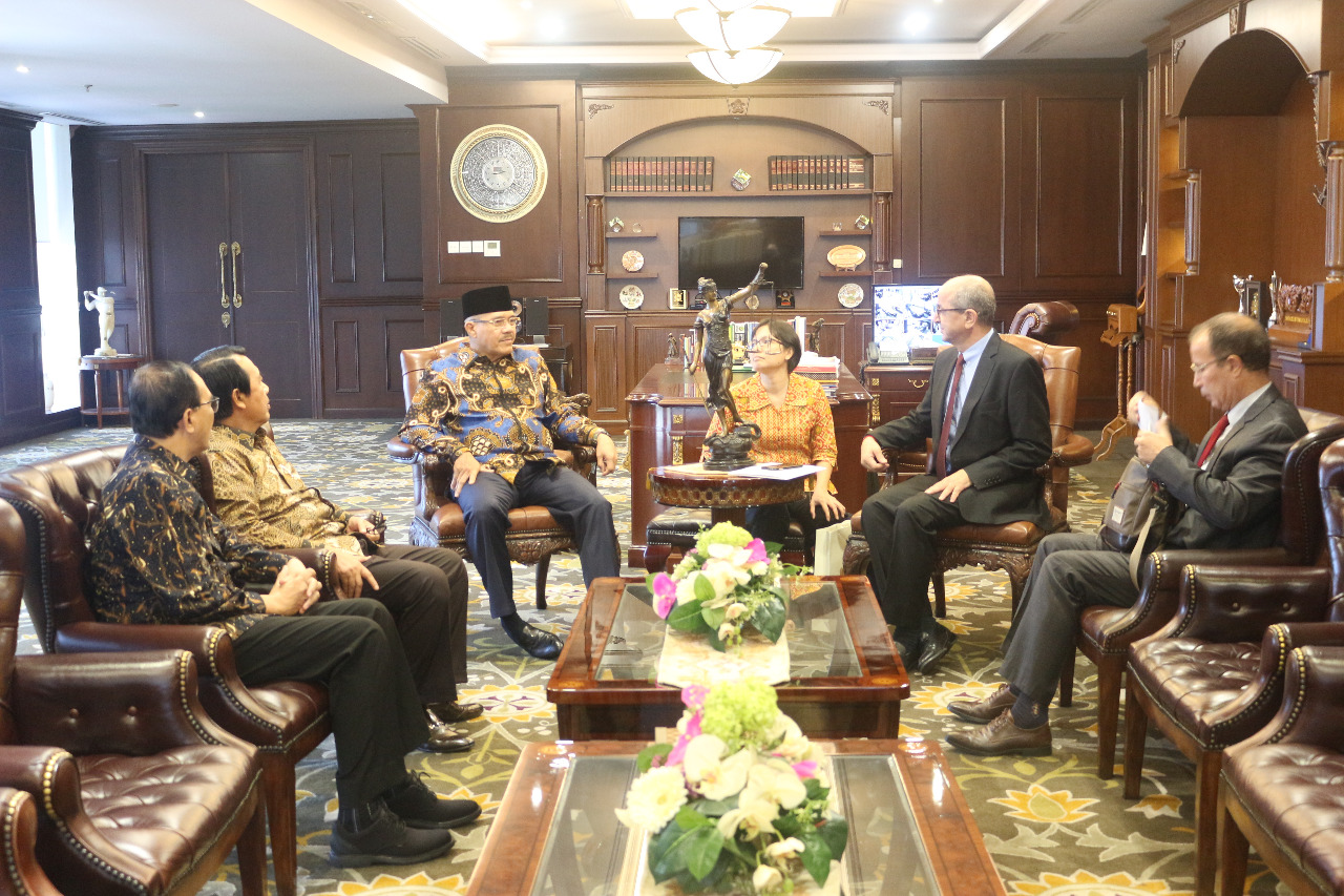 KMA MENERIMA KUNJUNGAN KEHORMATAN DUTA BESAR MAROKO UNTUK INDONESIA