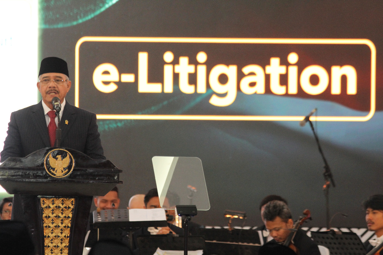 KETUA MAHKAMAH AGUNG: E-LITIGASI, REDESAIN PRAKTEK PERADILAN INDONESIA